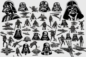 STAR WARS tattoo idea