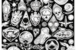 per aspera ad astra tattoo idea