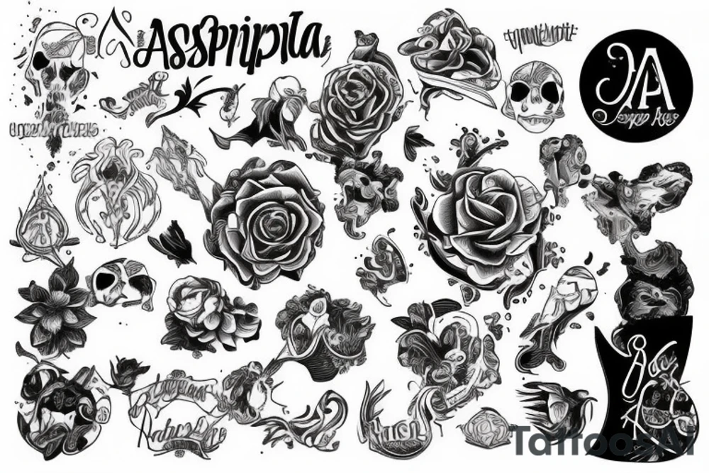 per aspera ad astra tattoo idea