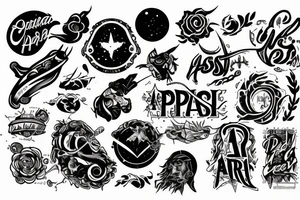 per aspera ad astra tattoo idea