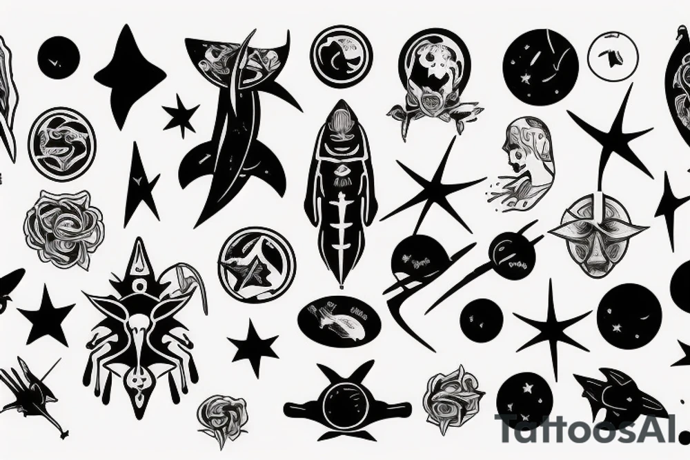 per aspera ad astra tattoo idea