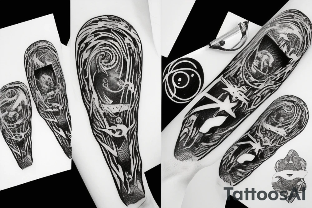 per aspera ad astra tattoo idea