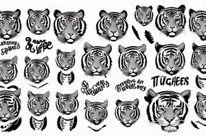 teachers, tigers and teenagers tattoo idea