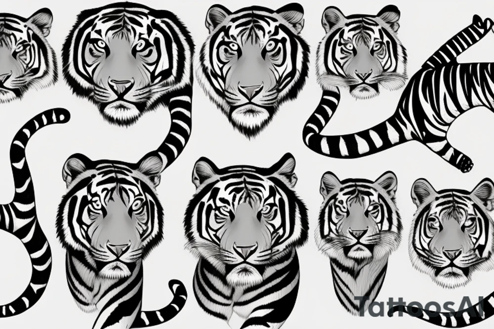 teachers, tigers and teenagers tattoo idea