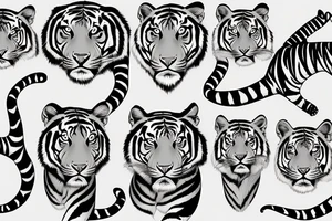 teachers, tigers and teenagers tattoo idea