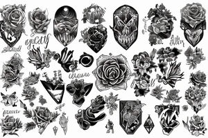 What is illuminated grows tattoo idea