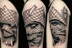 Assassin creed with sun in hand tattoo idea