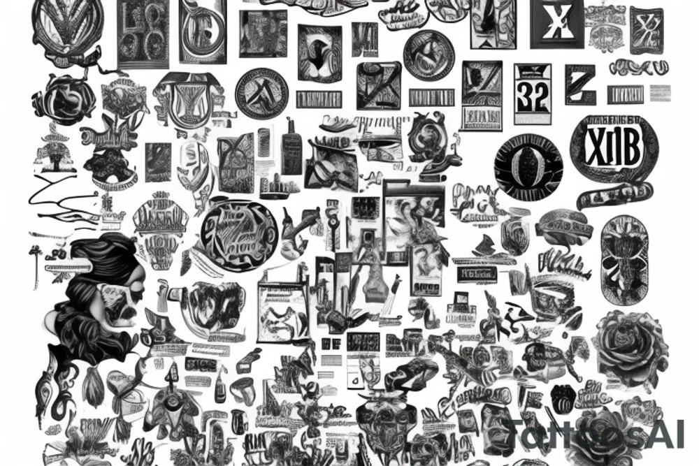 Dates in roman numerals
XII.X.MCLXXXI
XVI.VII.MCMLXXXIV
XVIII.VII.MMVI
XXIII.III.MMIX
II.IV.MMXIII tattoo idea