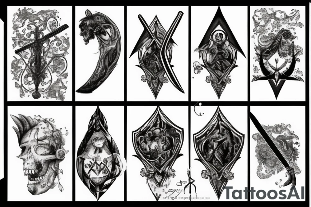 Sword tattoo idea
