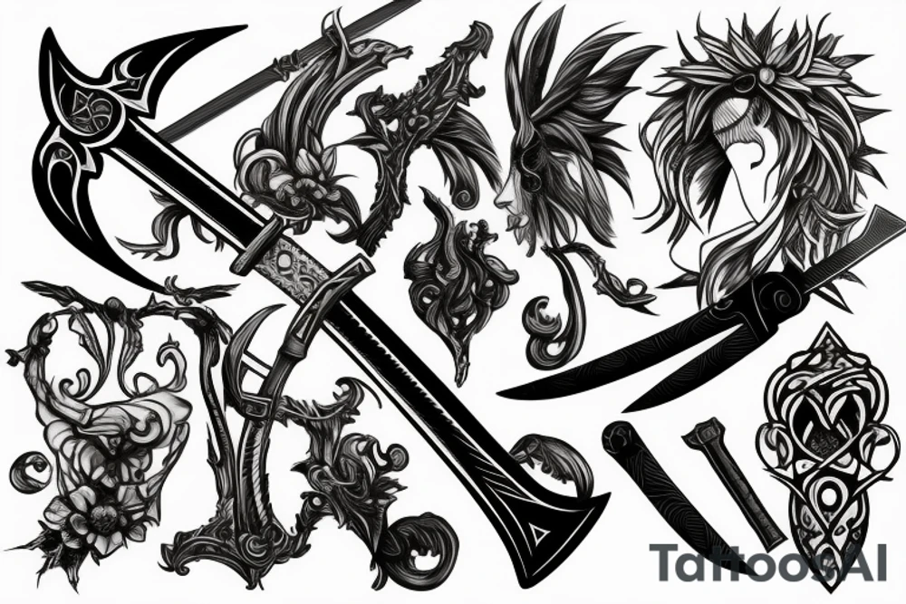 Sword tattoo idea