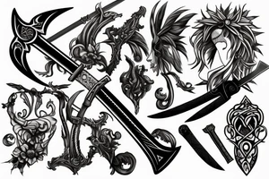 Sword tattoo idea