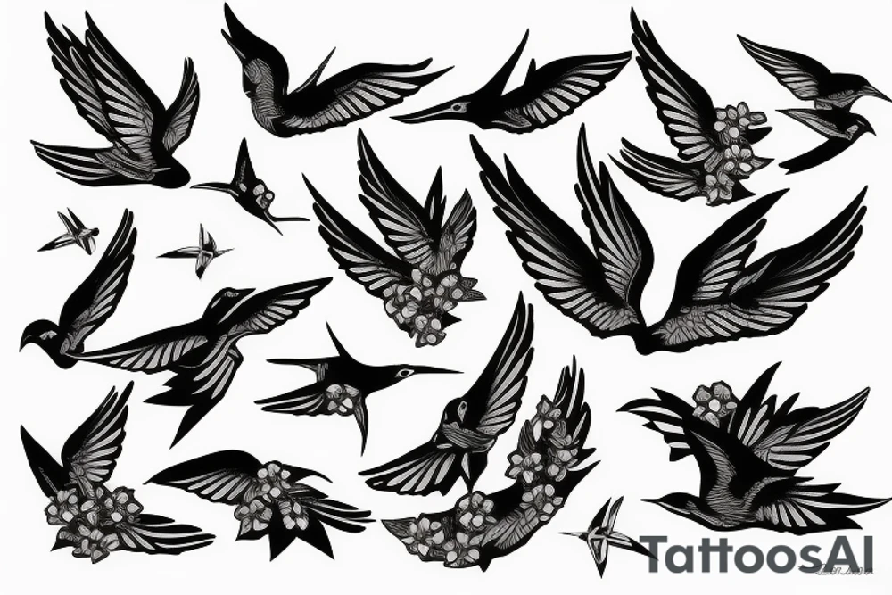 swallow tattoo idea
