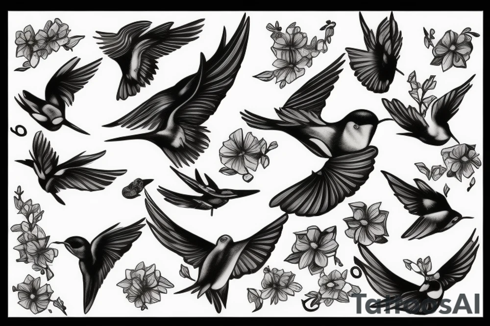 swallow tattoo idea