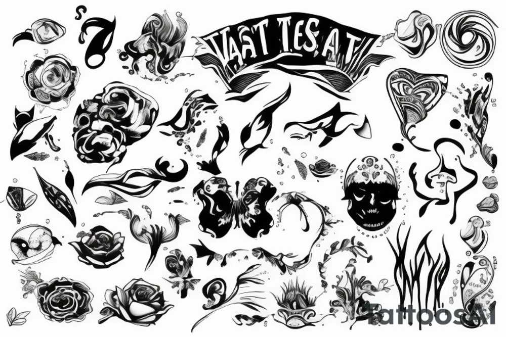 water tattoo tattoo idea
