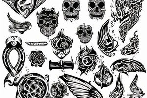 water tattoo for mens tattoo idea