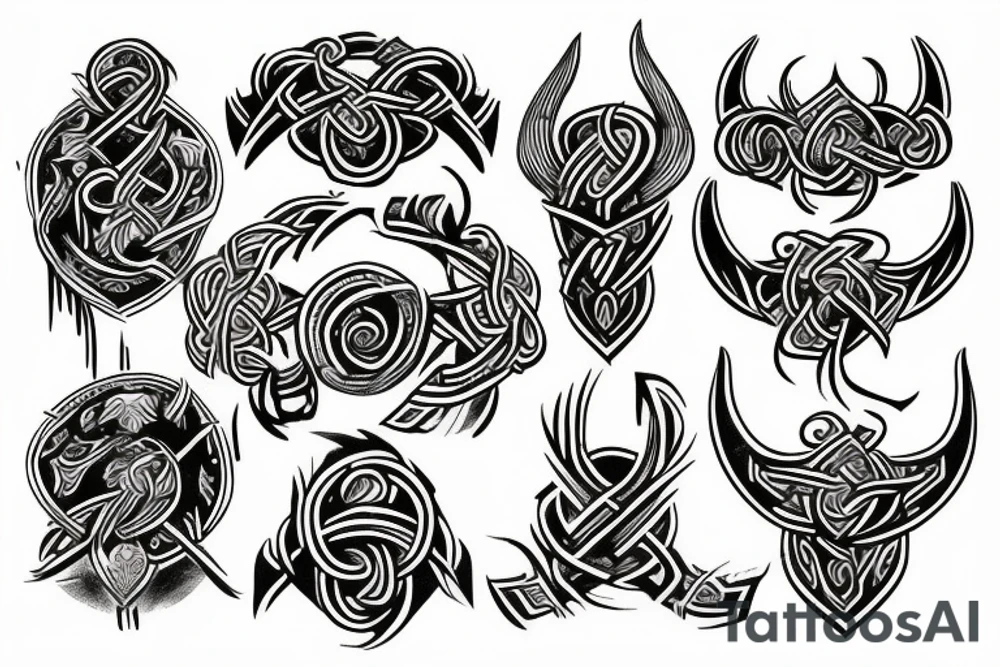 viking tattoo tattoo idea