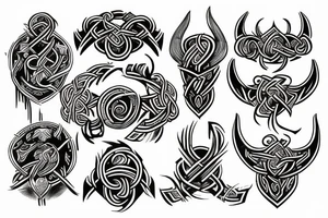 viking tattoo tattoo idea