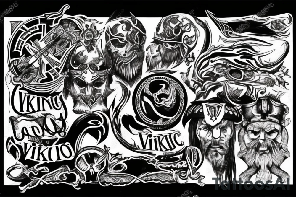viking tattoo tattoo idea