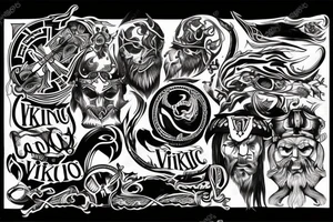 viking tattoo tattoo idea