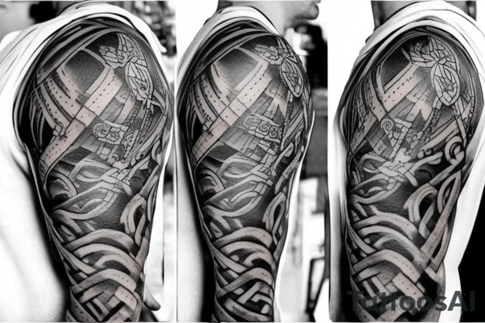 viking tattoo tattoo idea