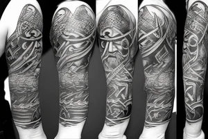 viking tattoo tattoo idea