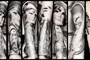 Shotgun shooting joy tattoo idea