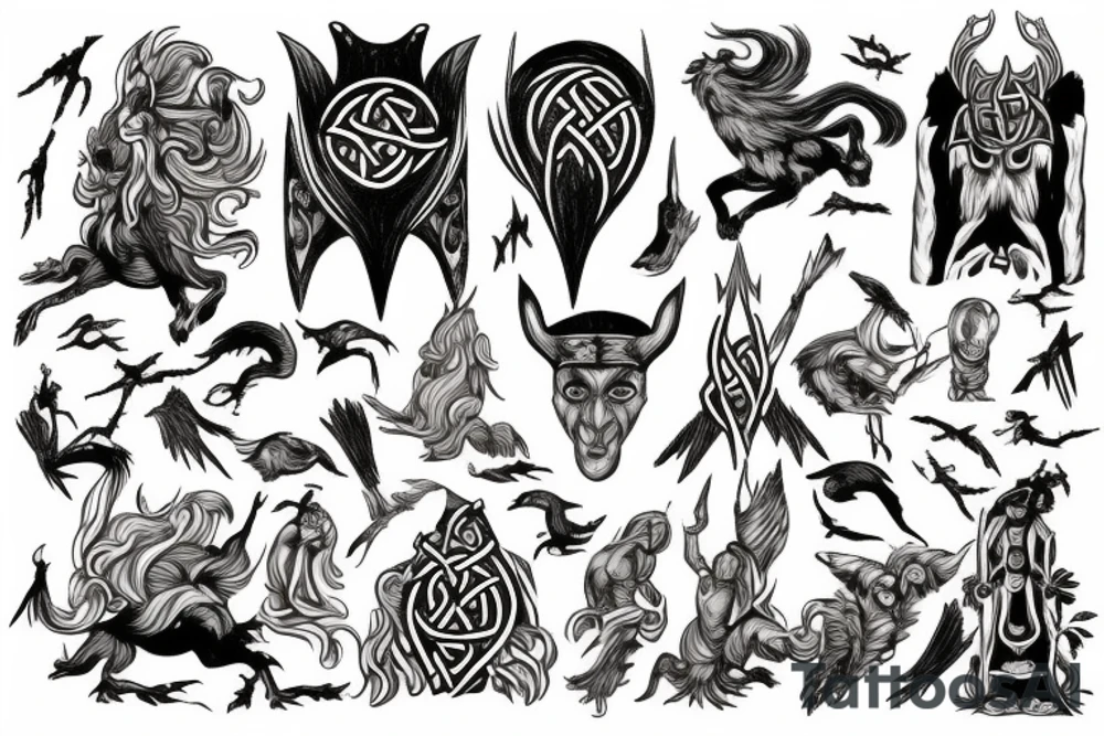 Norse mythology tattoo idea