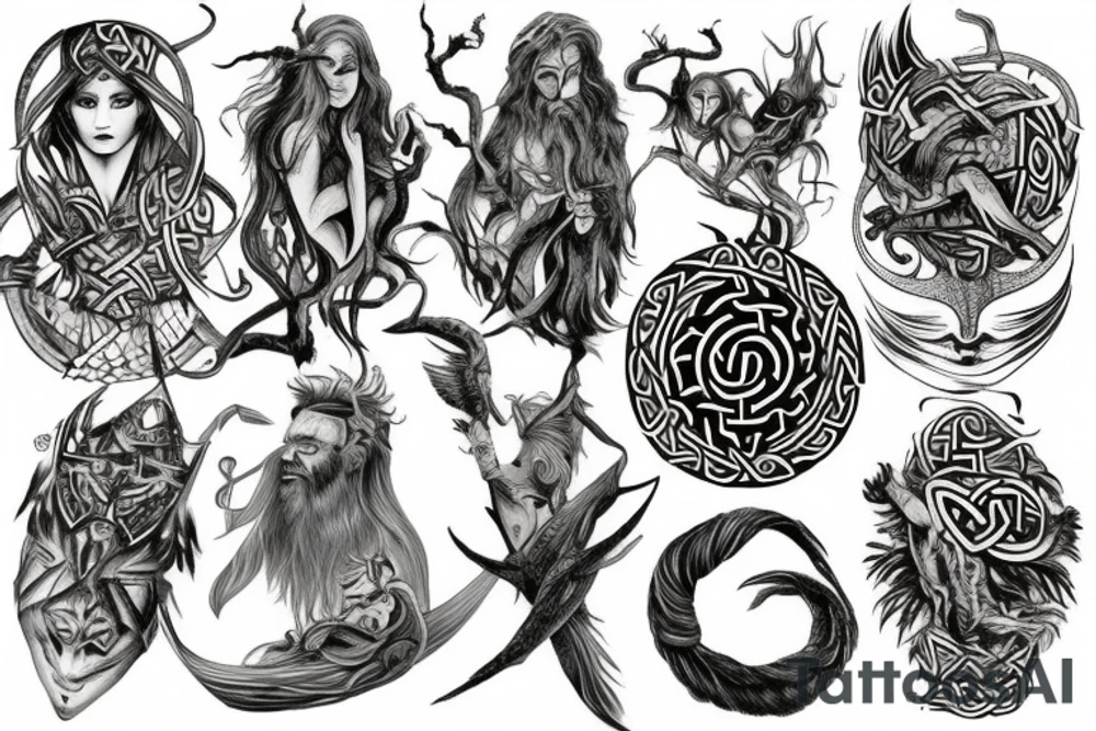 Norse mythology tattoo idea