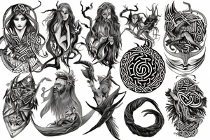 Norse mythology tattoo idea