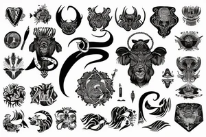 Gwiazdy ze znakiem zodiaku bliźnięta tattoo idea
