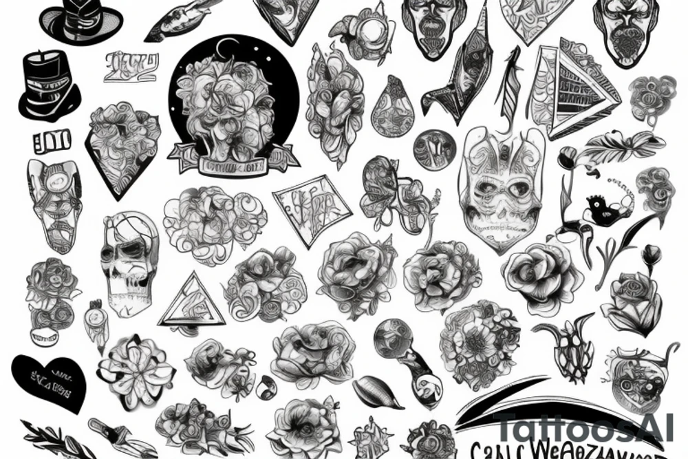 Wąż czerwono czarny tattoo idea