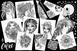 free spirit with no care in the world tattoo idea
