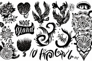 free spirit with no care in the world tattoo idea