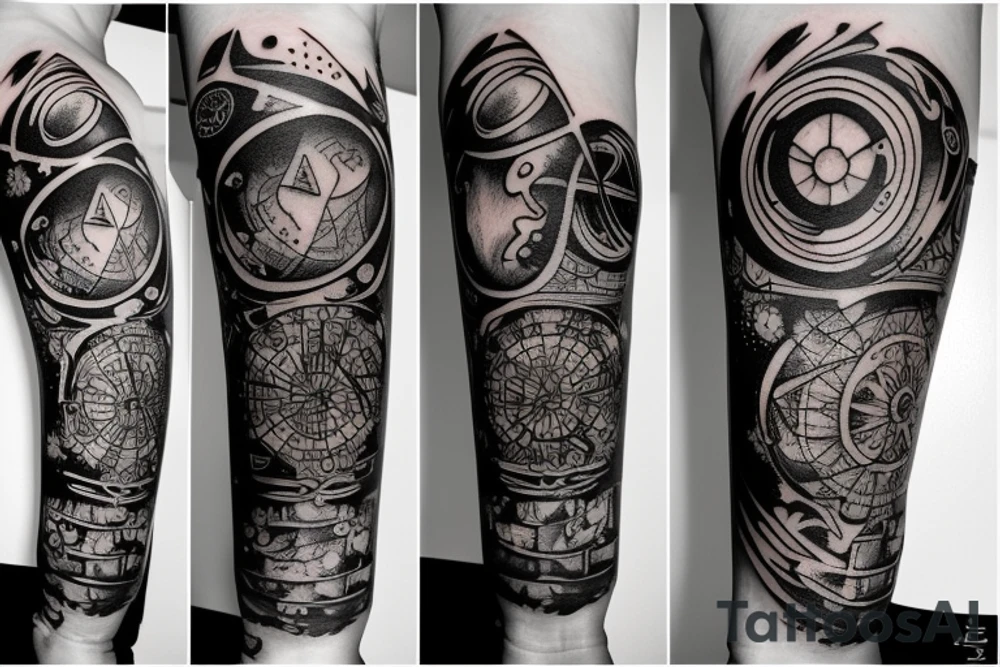 astrology tattoo idea