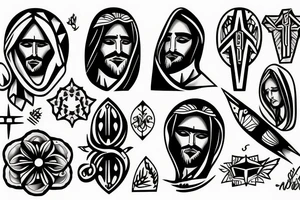 Jesus tattoo idea