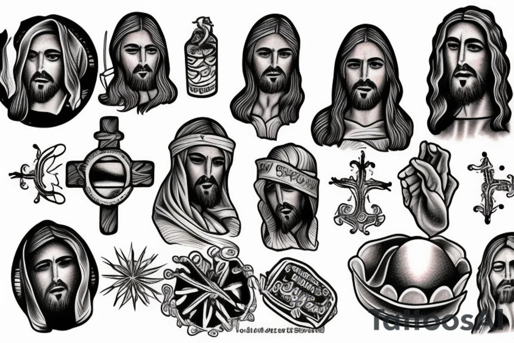 Jesus tattoo idea