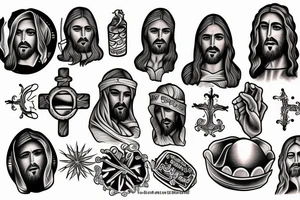 Jesus tattoo idea