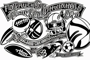 football club logo Inglorious tattoo idea
