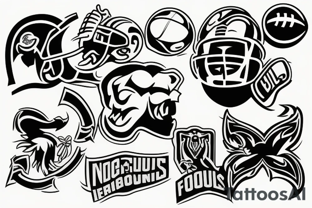 football club logo Inglorious tattoo idea