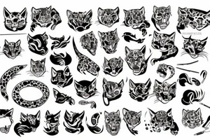 Jaguar tattoo idea