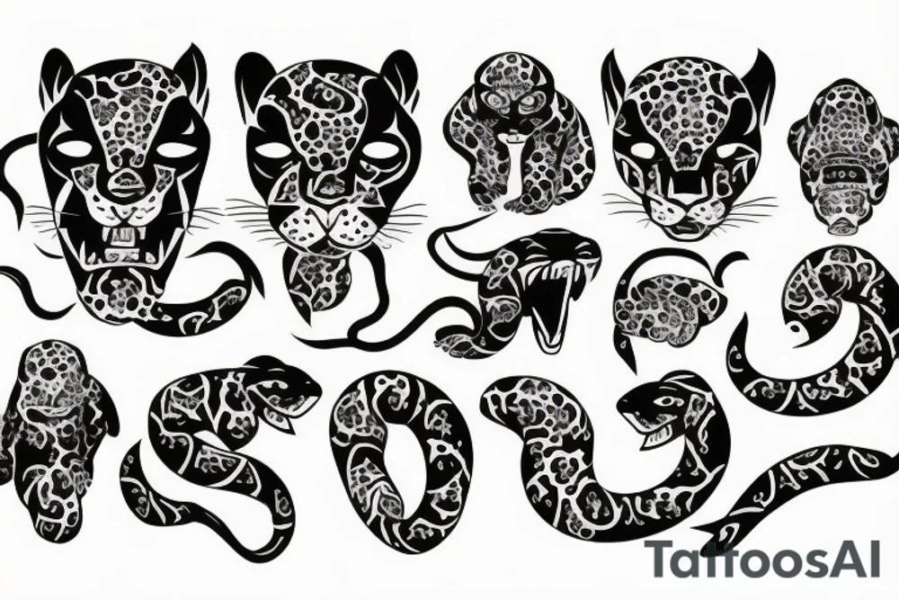 Jaguar tattoo idea