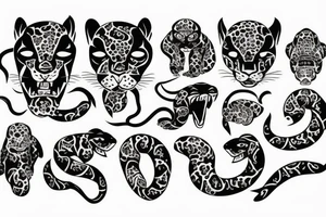 Jaguar tattoo idea