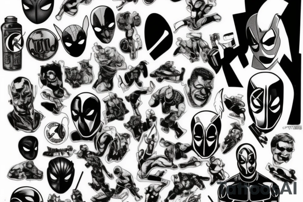 Deadpool tattoo idea