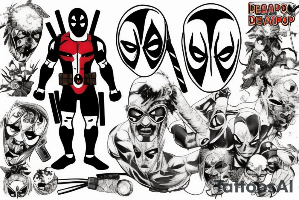 Deadpool tattoo idea