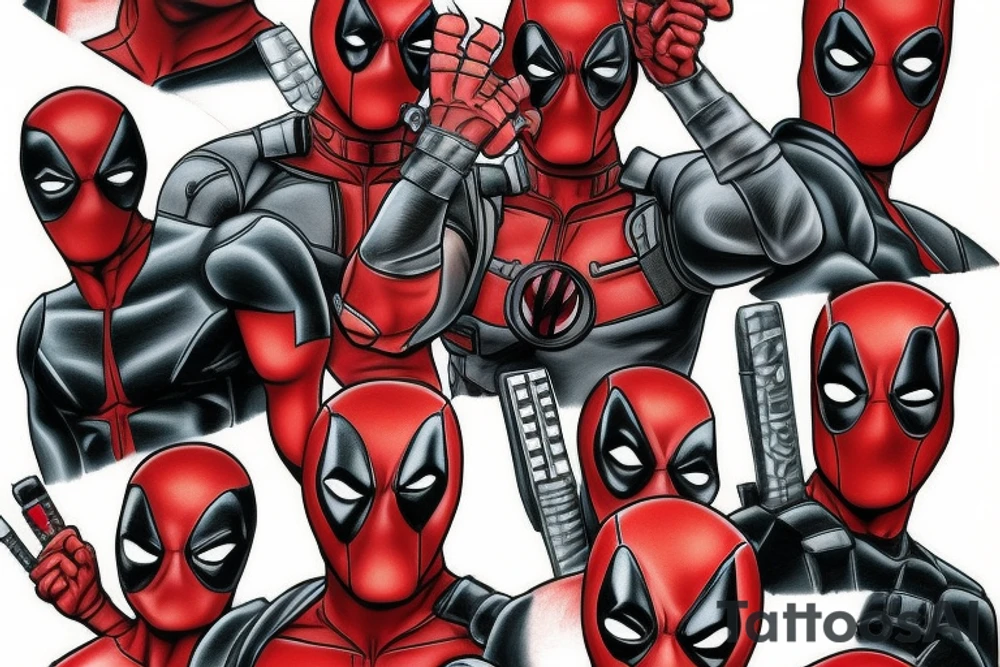 Deadpool tattoo idea