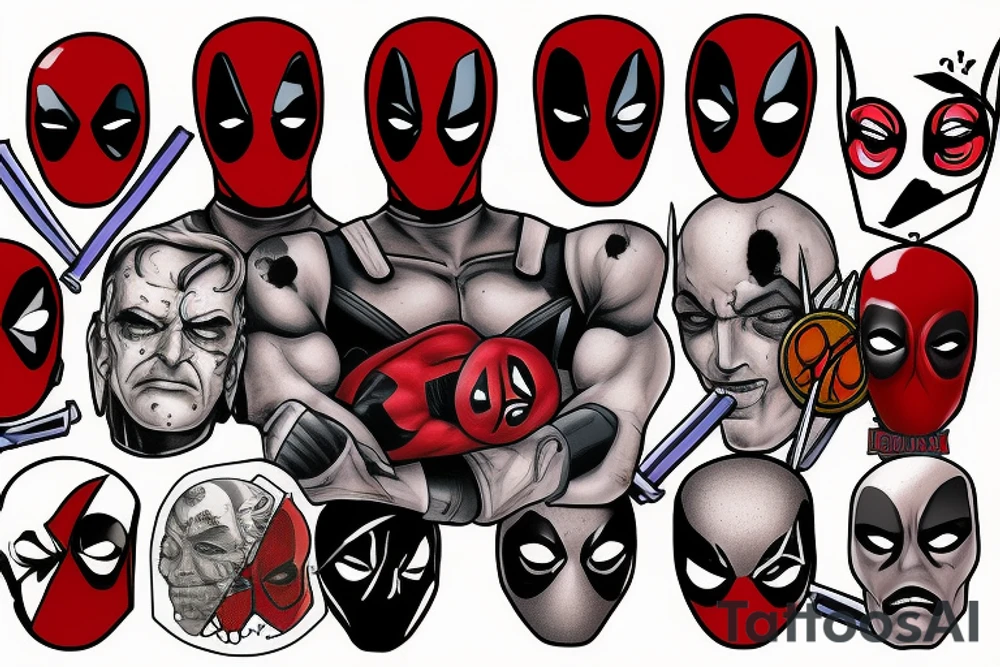 Deadpool tattoo idea