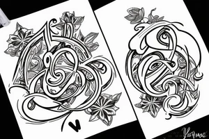 AJR initials tattoo idea