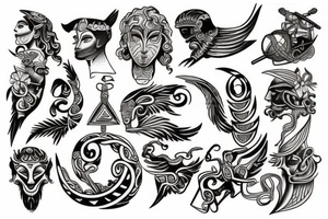Greek mythology tattoo idea