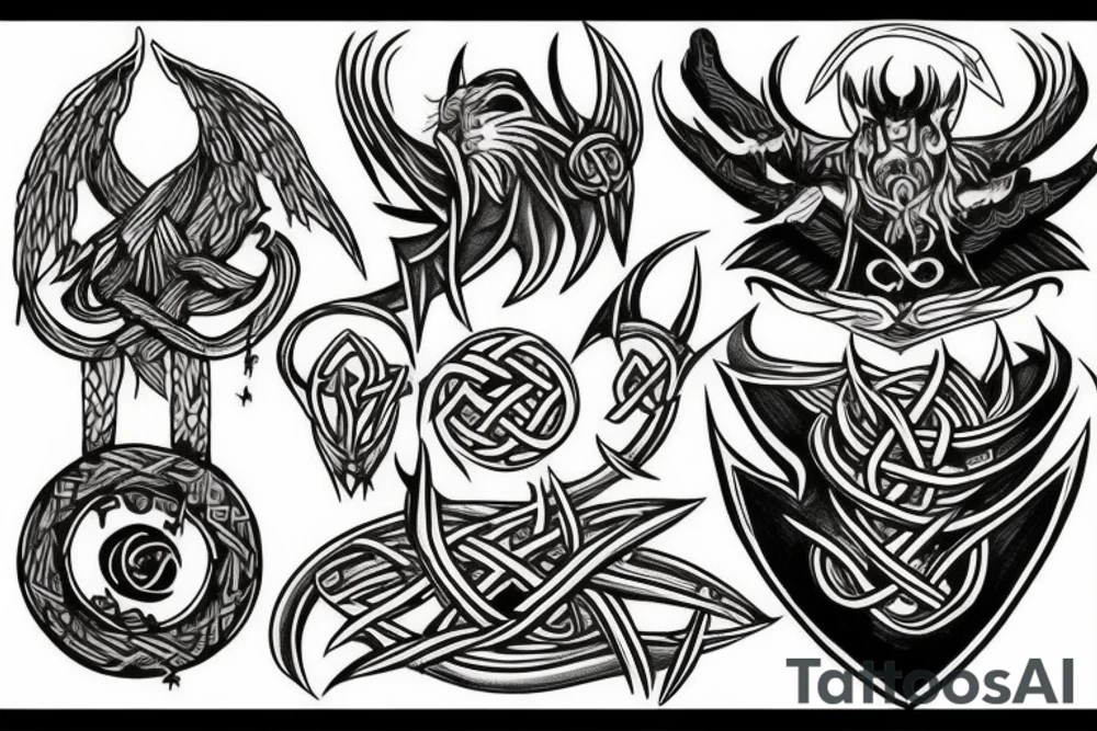 Norse mythology tattoo idea
