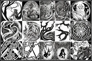 Norse mythology tattoo idea